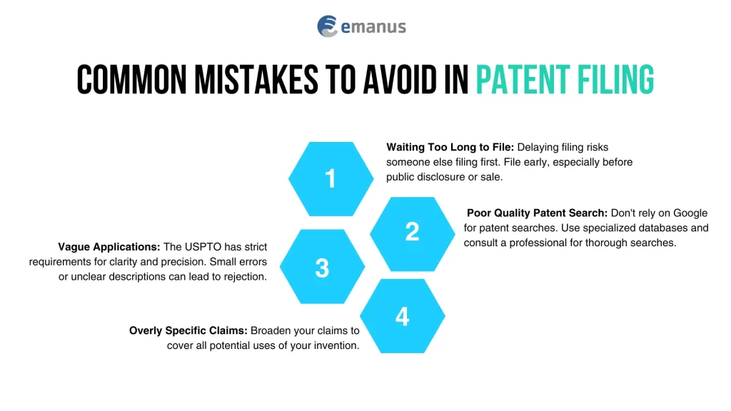 Common Mistakes to Avoid In Patent Filing