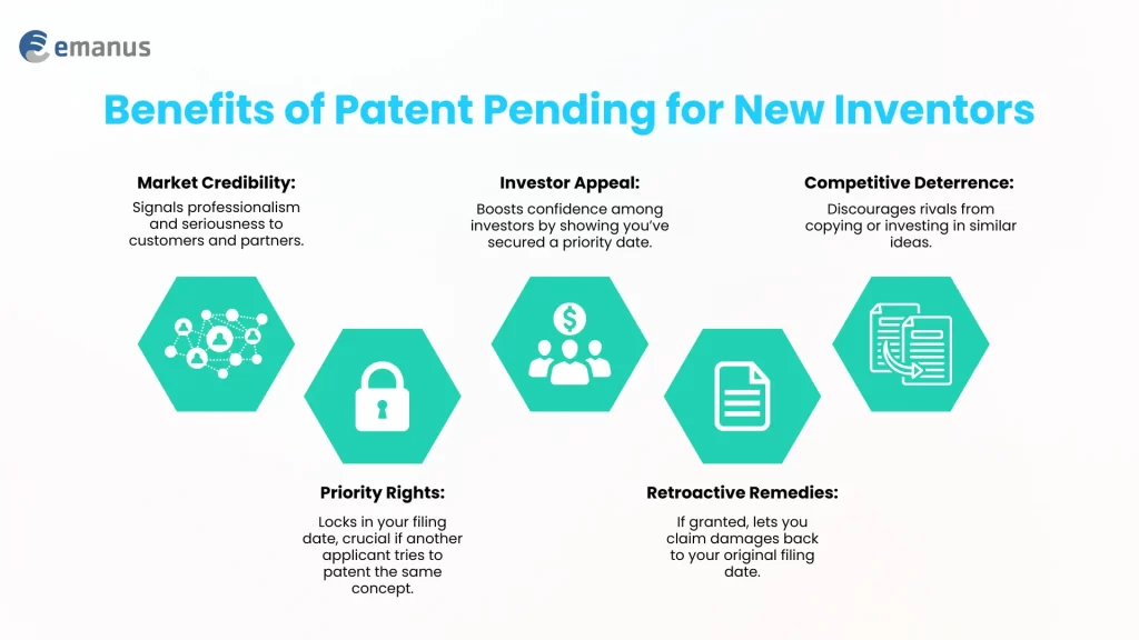 Benefits of Patent Pending for New Inventors