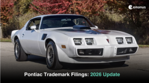 Pontiac trademark filings